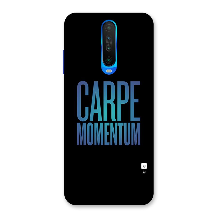 Carpe Momentum Back Case for Poco X2