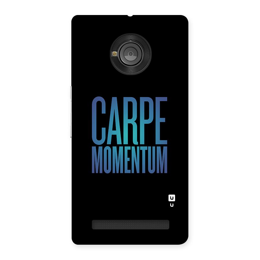 Carpe Momentum Back Case for Yu Yunique