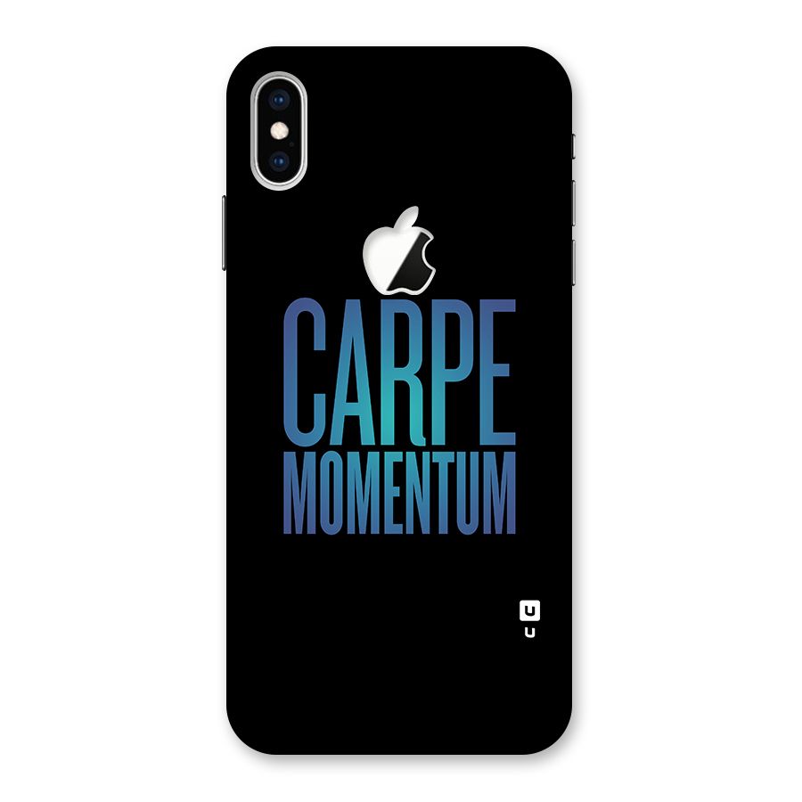 Carpe Momentum Back Case for iPhone XS Max Apple Cut