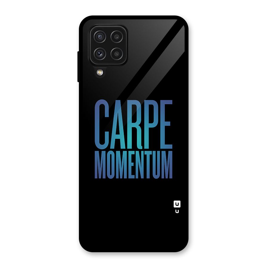 Carpe Momentum Glass Back Case for Galaxy A22 4G