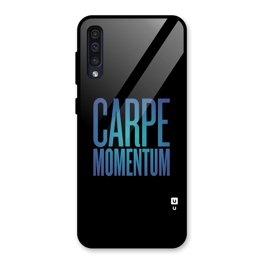 Carpe Momentum Glass Back Case for Galaxy A30s
