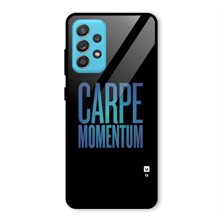 Carpe Momentum Glass Back Case for Galaxy A52