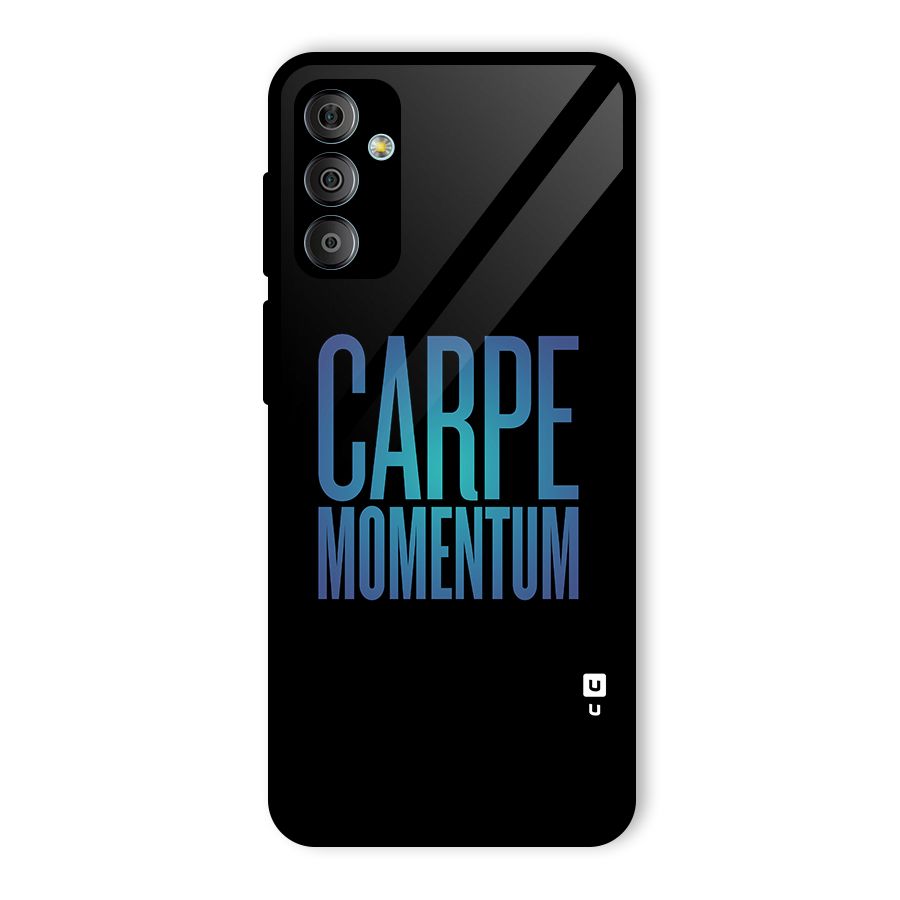 Carpe Momentum Glass Back Case for Galaxy F23