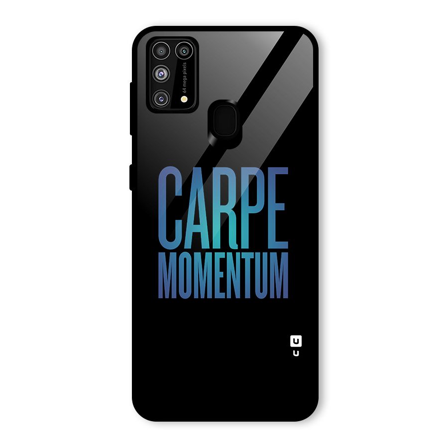 Carpe Momentum Glass Back Case for Galaxy F41