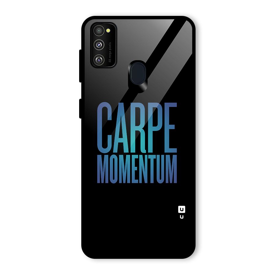 Carpe Momentum Glass Back Case for Galaxy M30s