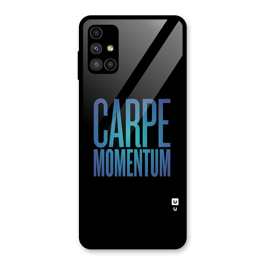 Carpe Momentum Glass Back Case for Galaxy M51