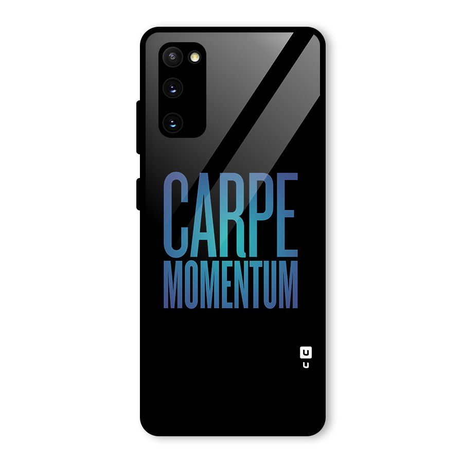 Carpe Momentum Glass Back Case for Galaxy S20 FE