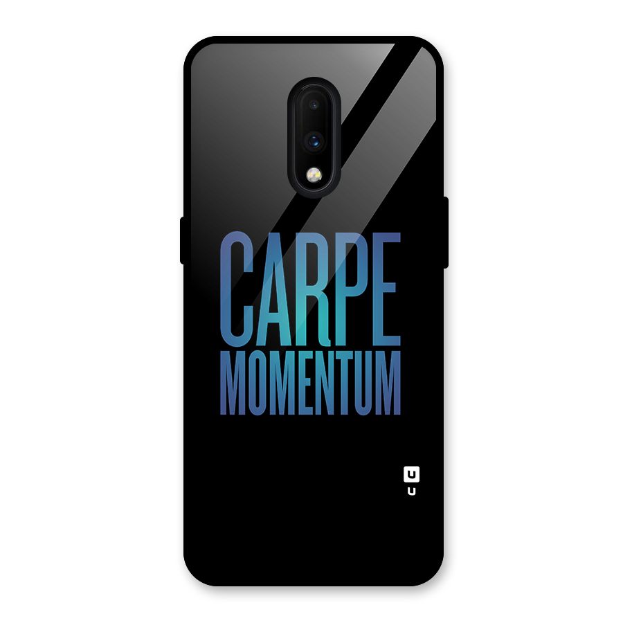 Carpe Momentum Glass Back Case for OnePlus 7