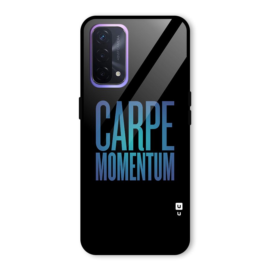 Carpe Momentum Glass Back Case for Oppo A74 5G
