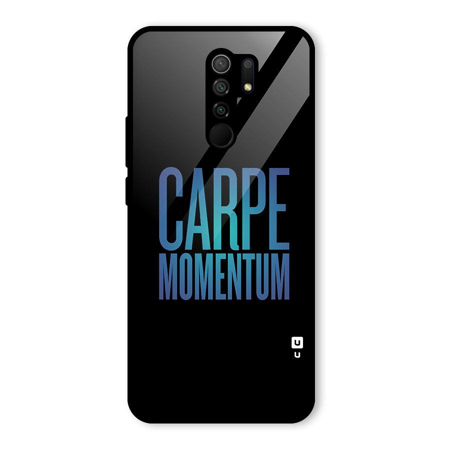 Carpe Momentum Glass Back Case for Poco M2