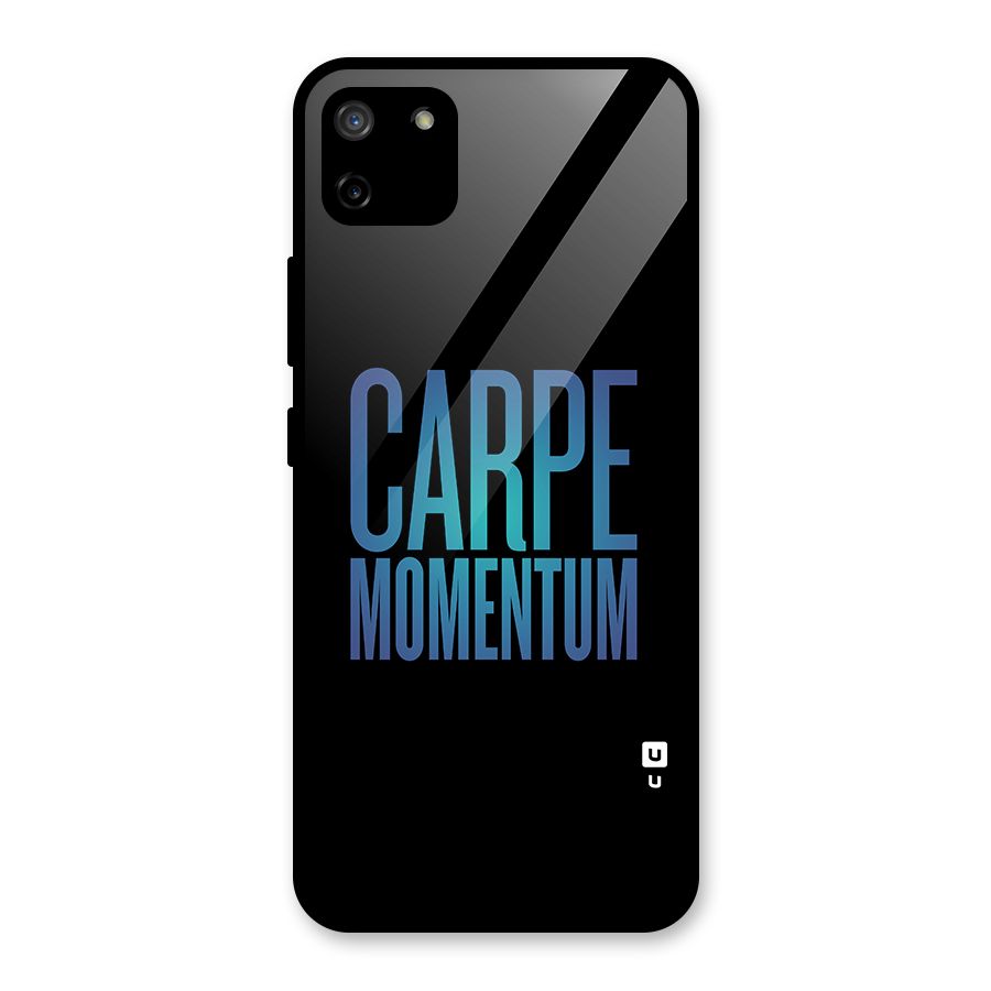 Carpe Momentum Glass Back Case for Realme C11