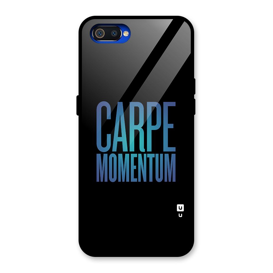 Carpe Momentum Glass Back Case for Realme C2