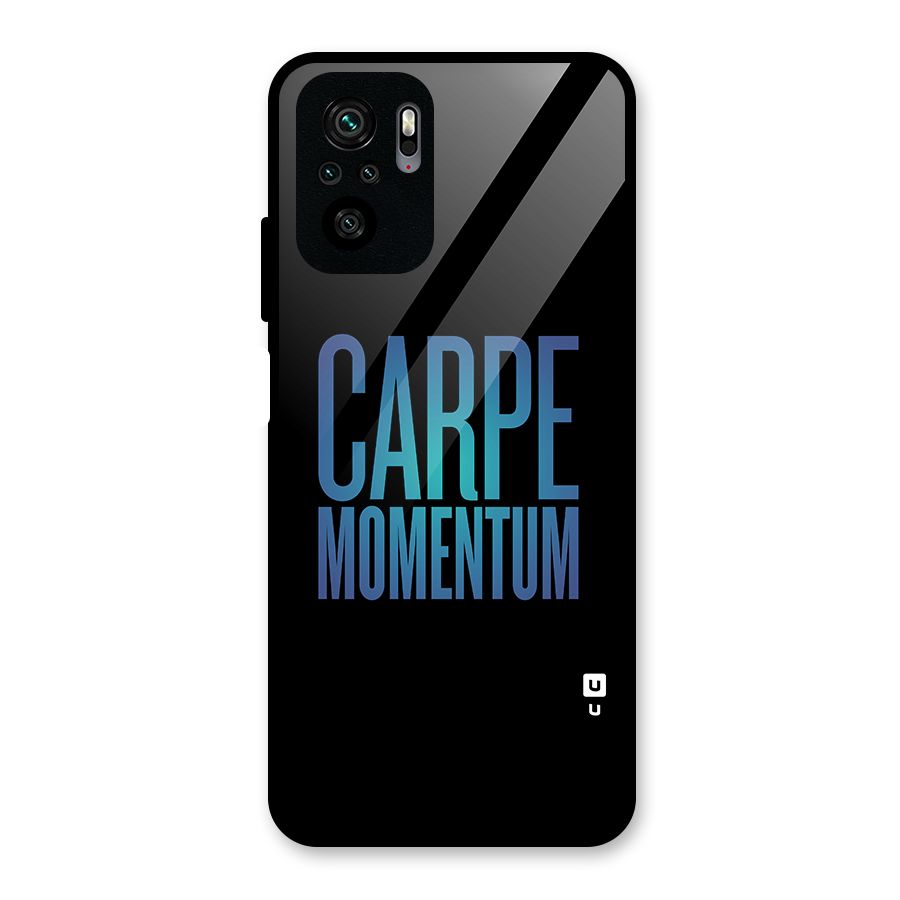 Carpe Momentum Glass Back Case for Redmi Note 10S
