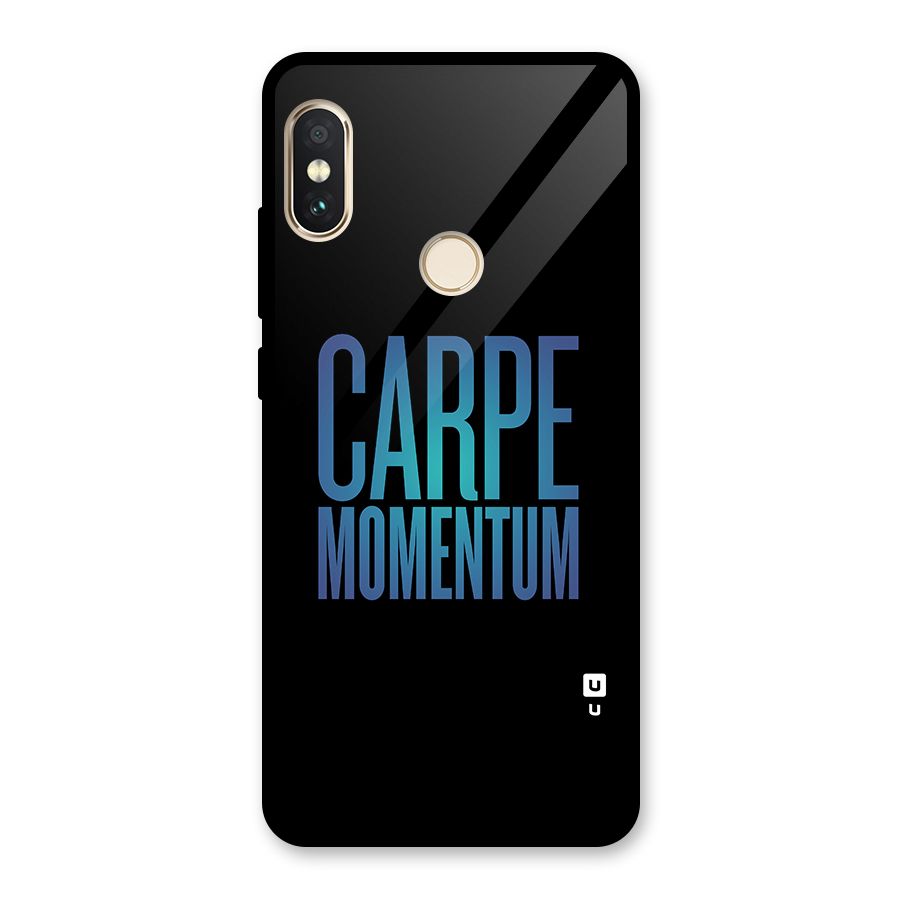 Carpe Momentum Glass Back Case for Redmi Note 5 Pro