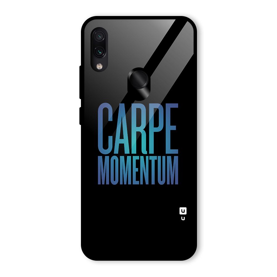 Carpe Momentum Glass Back Case for Redmi Note 7 Pro