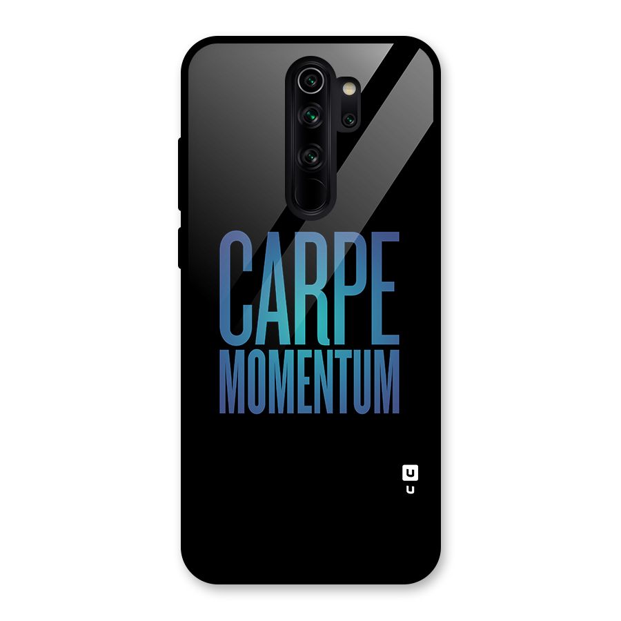Carpe Momentum Glass Back Case for Redmi Note 8 Pro