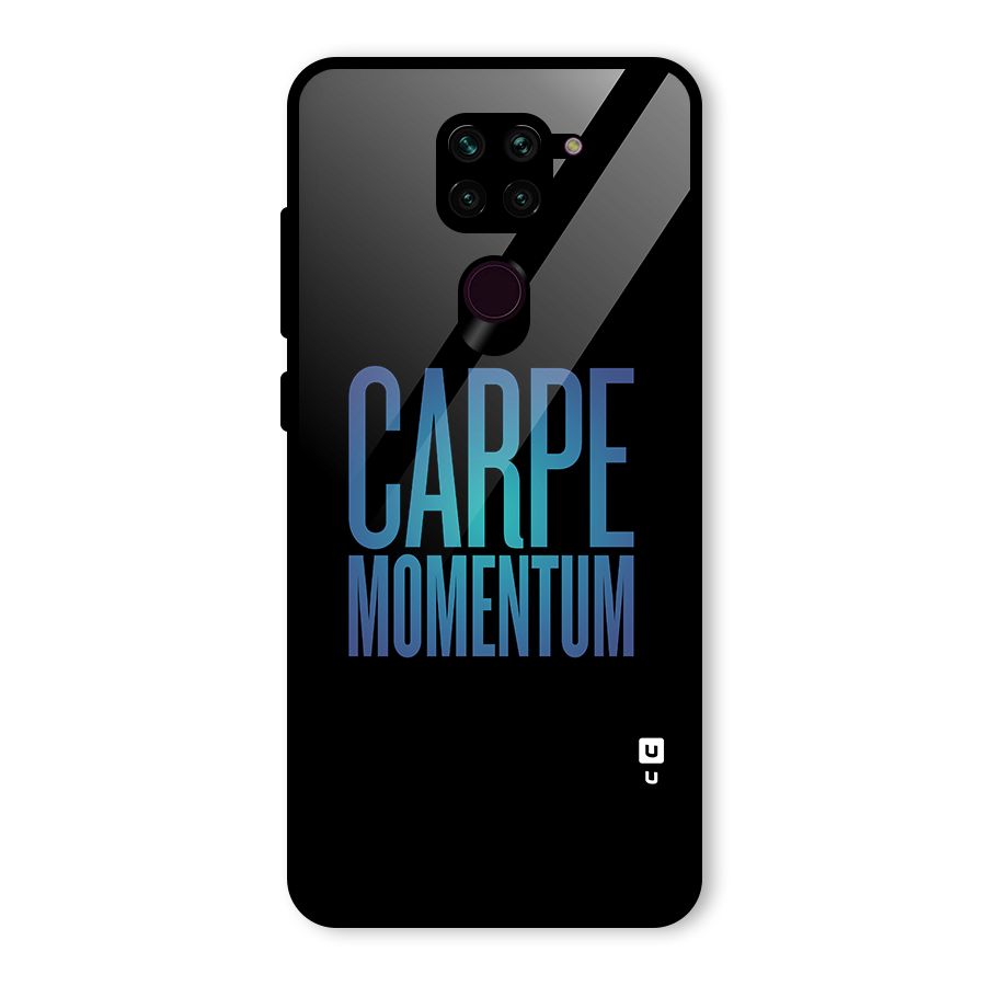 Carpe Momentum Glass Back Case for Redmi Note 9