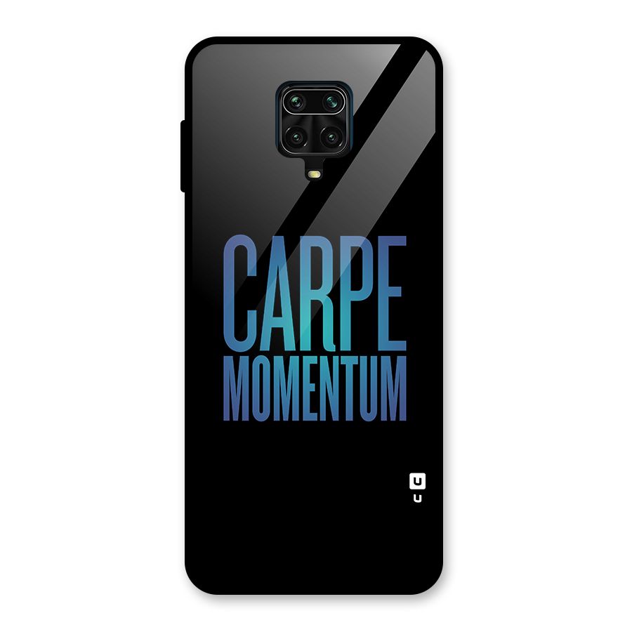 Carpe Momentum Glass Back Case for Redmi Note 9 Pro