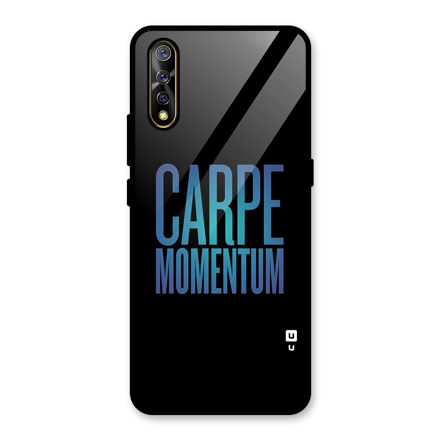 Carpe Momentum Glass Back Case for Vivo S1