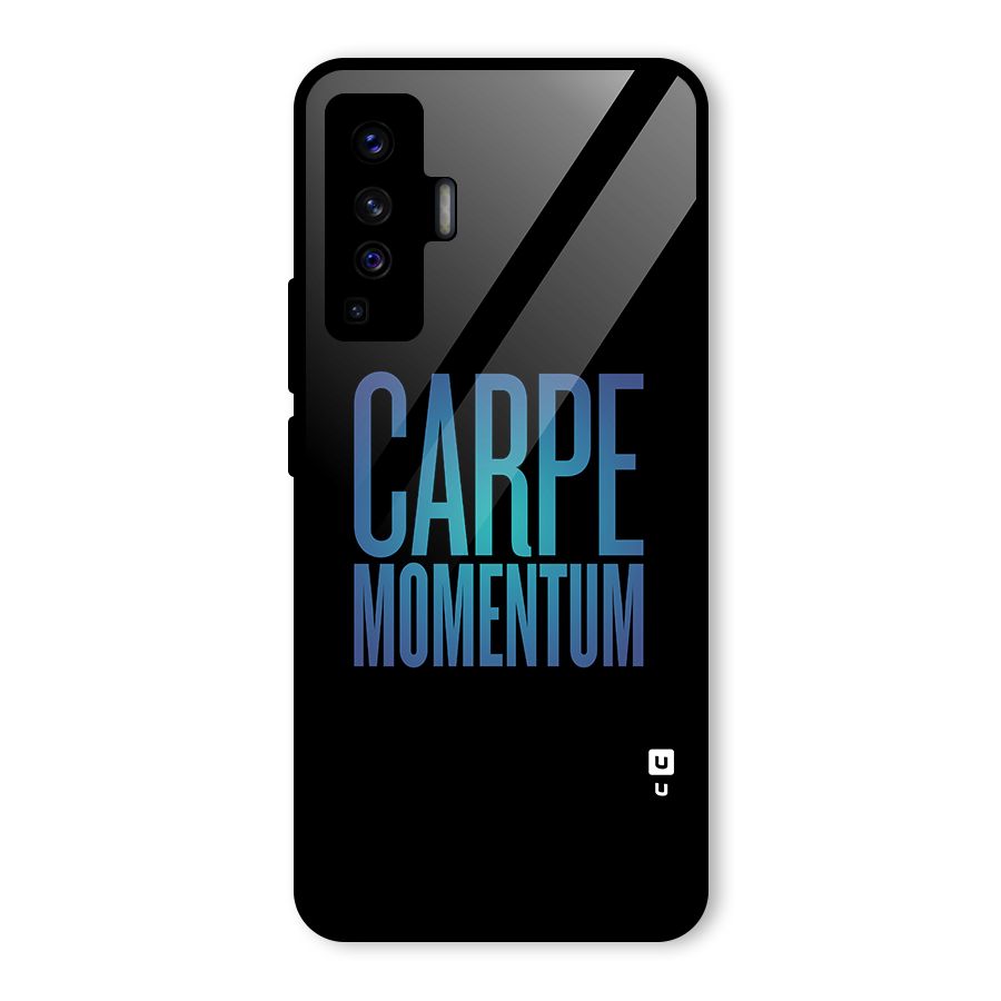 Carpe Momentum Glass Back Case for Vivo X50