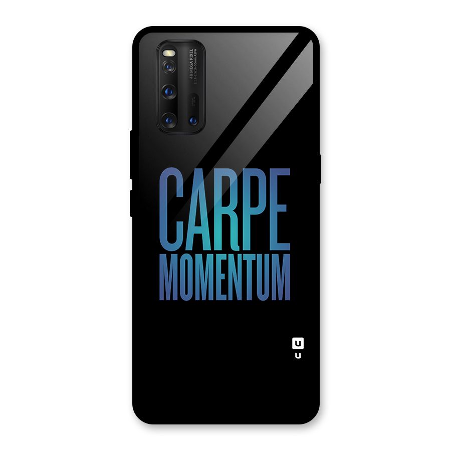 Carpe Momentum Glass Back Case for Vivo iQOO 3
