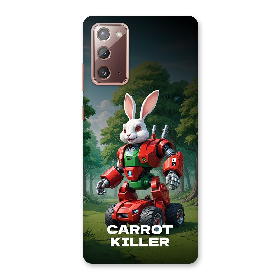 Carrot Killer Back Case for Galaxy Note 20