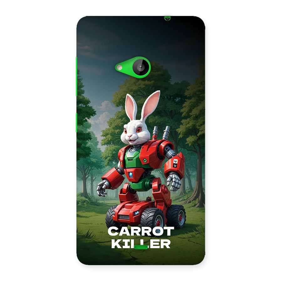 Carrot Killer Back Case for Lumia 535