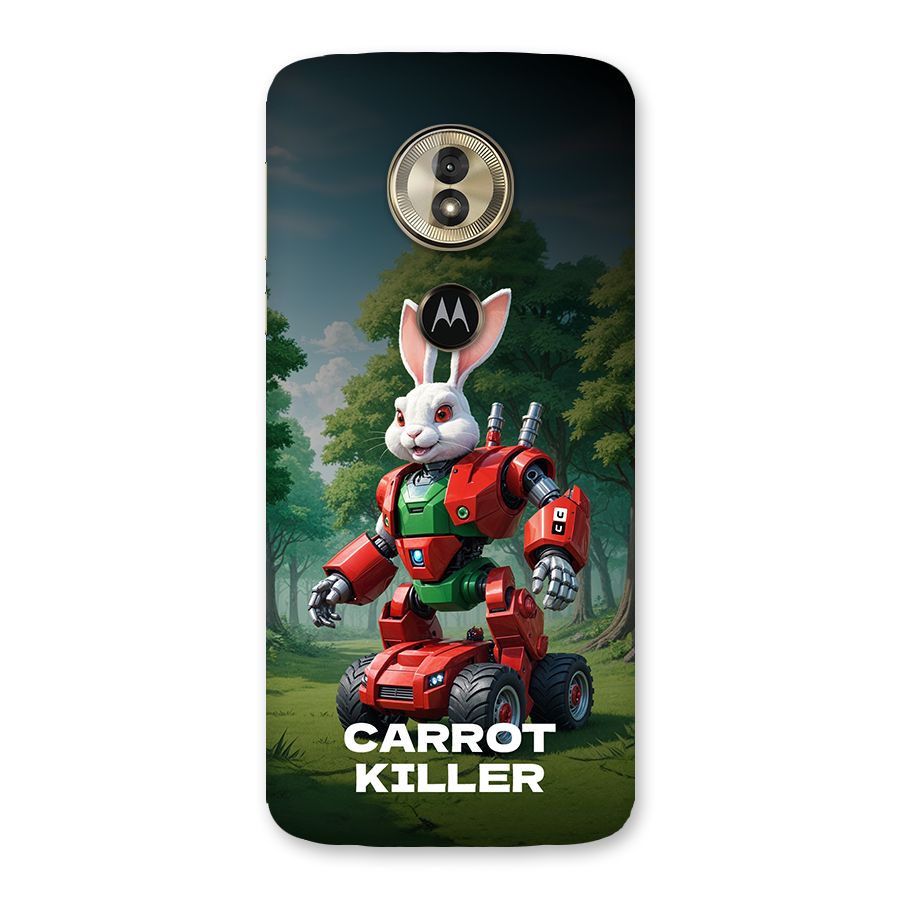 Carrot Killer Back Case for Moto G6 Play