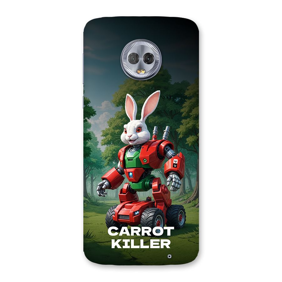 Carrot Killer Back Case for Moto G6 Plus