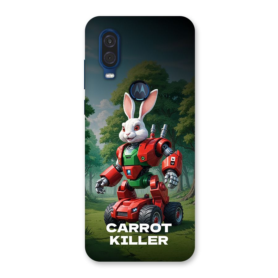 Carrot Killer Back Case for Motorola One Vision