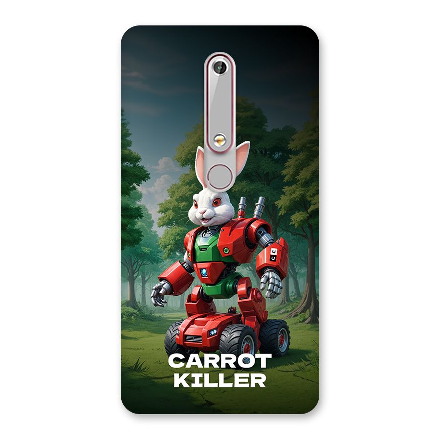 Carrot Killer Back Case for Nokia 6.1