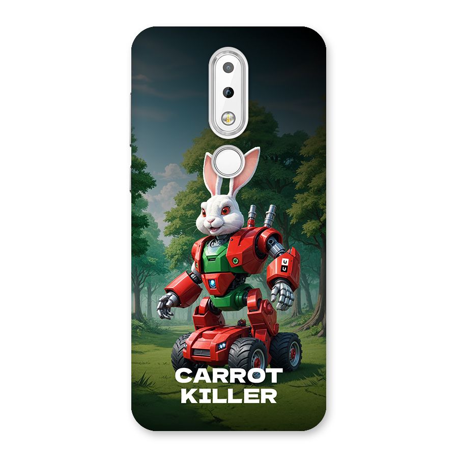 Carrot Killer Back Case for Nokia 6.1 Plus