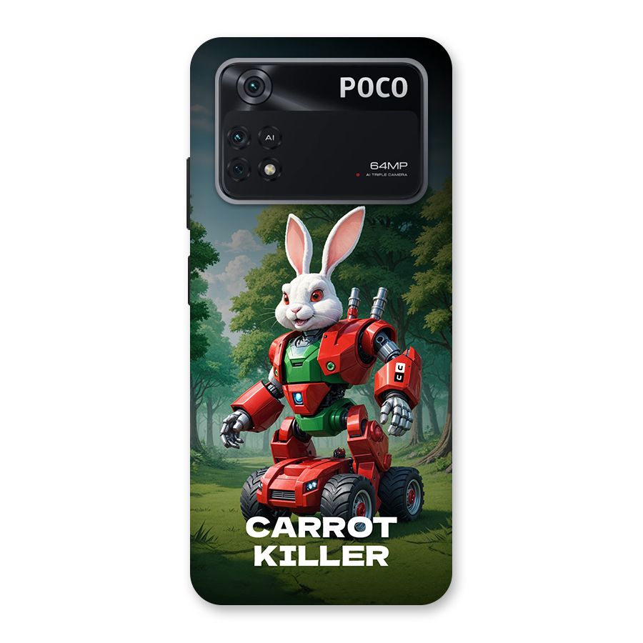 Carrot Killer Back Case for Poco M4 Pro 4G