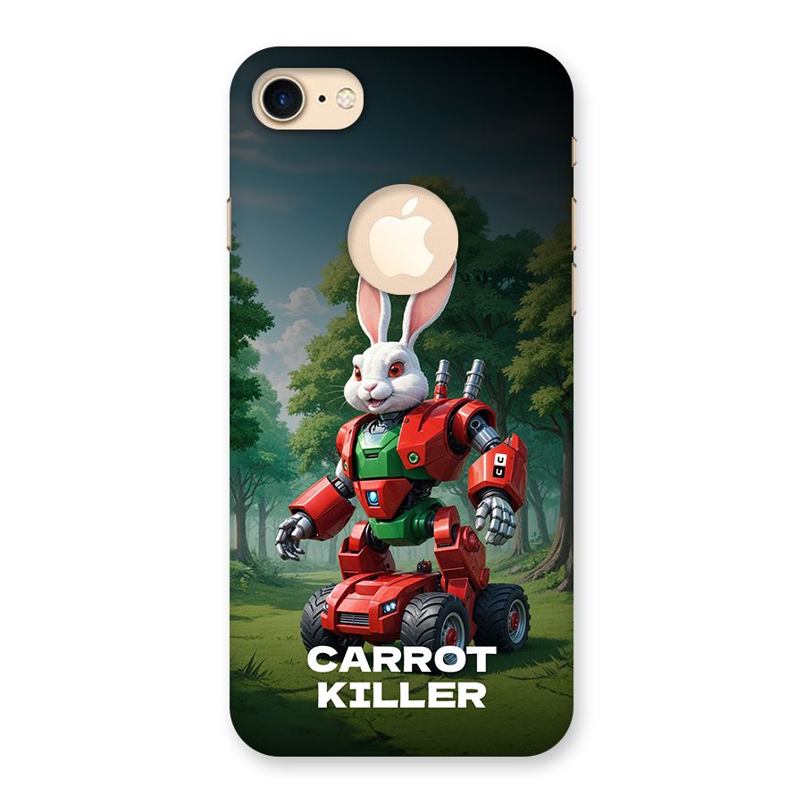 Carrot Killer Back Case for iPhone 7 Logo Cut