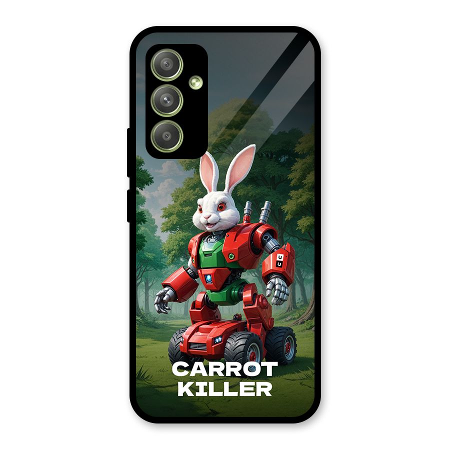 Carrot Killer Glass Back Case for Galaxy A54
