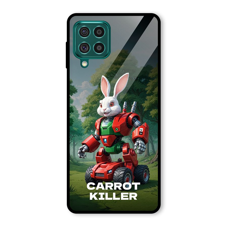 Carrot Killer Glass Back Case for Galaxy F62