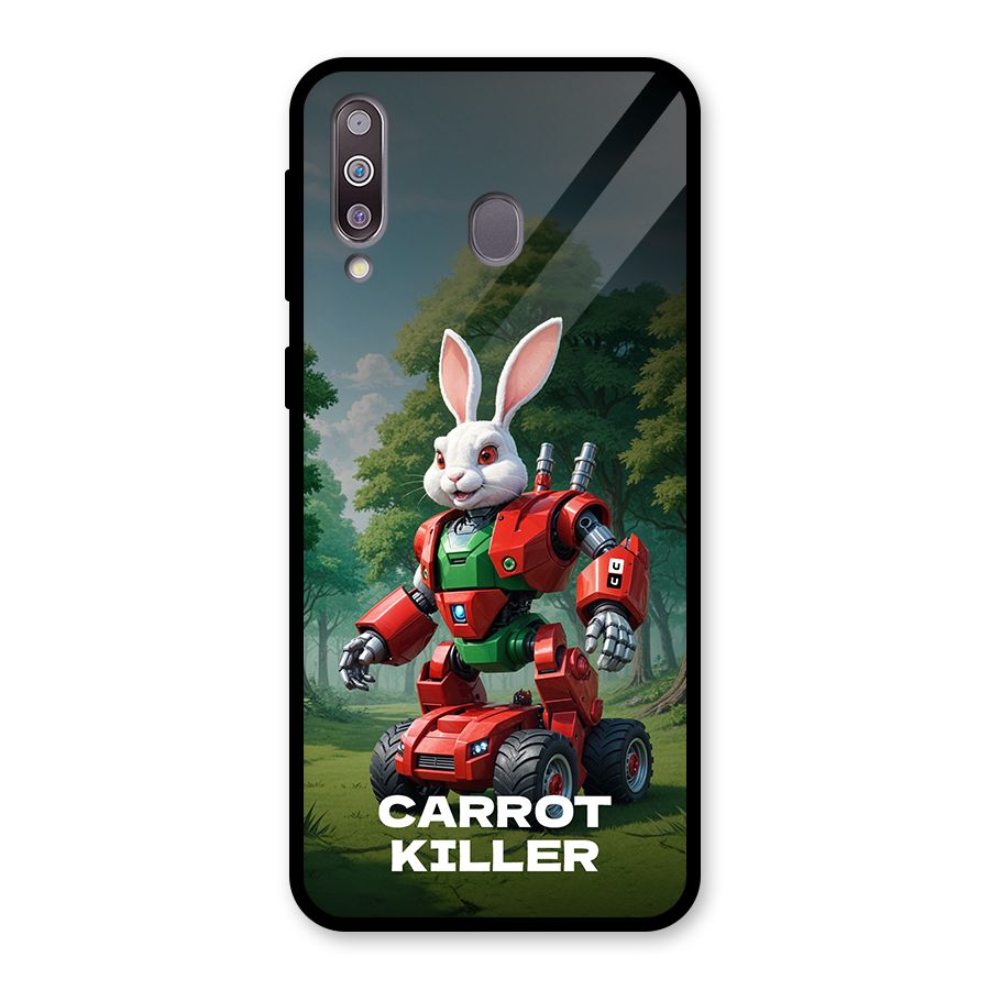 Carrot Killer Glass Back Case for Galaxy M30