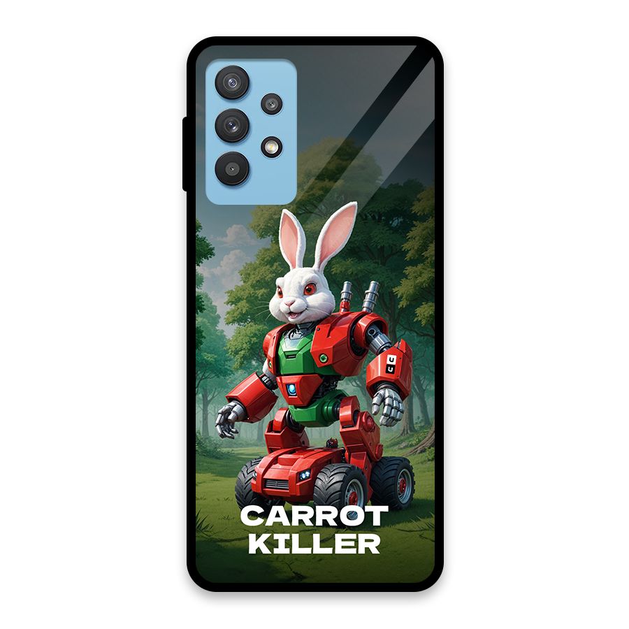 Carrot Killer Glass Back Case for Galaxy M32 5G