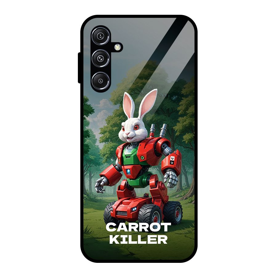 Carrot Killer Glass Back Case for Galaxy M34 5G