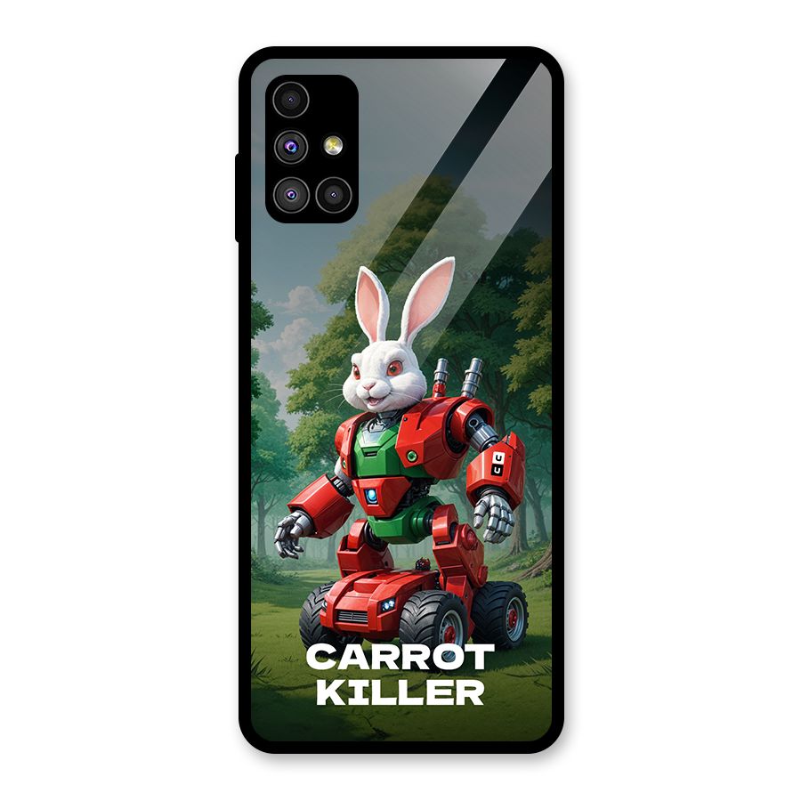 Carrot Killer Glass Back Case for Galaxy M51