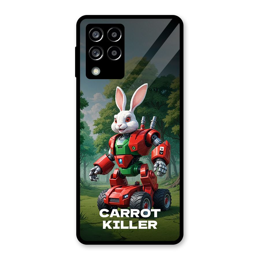 Carrot Killer Glass Back Case for Galaxy M53 5G