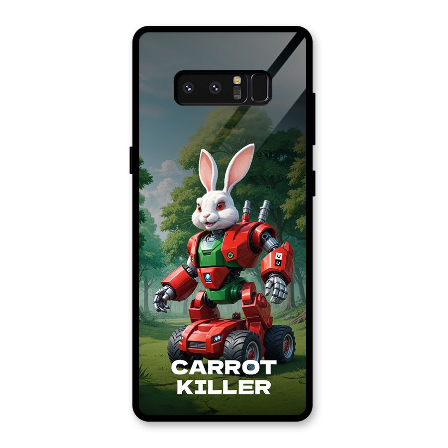 Carrot Killer Glass Back Case for Galaxy Note 8