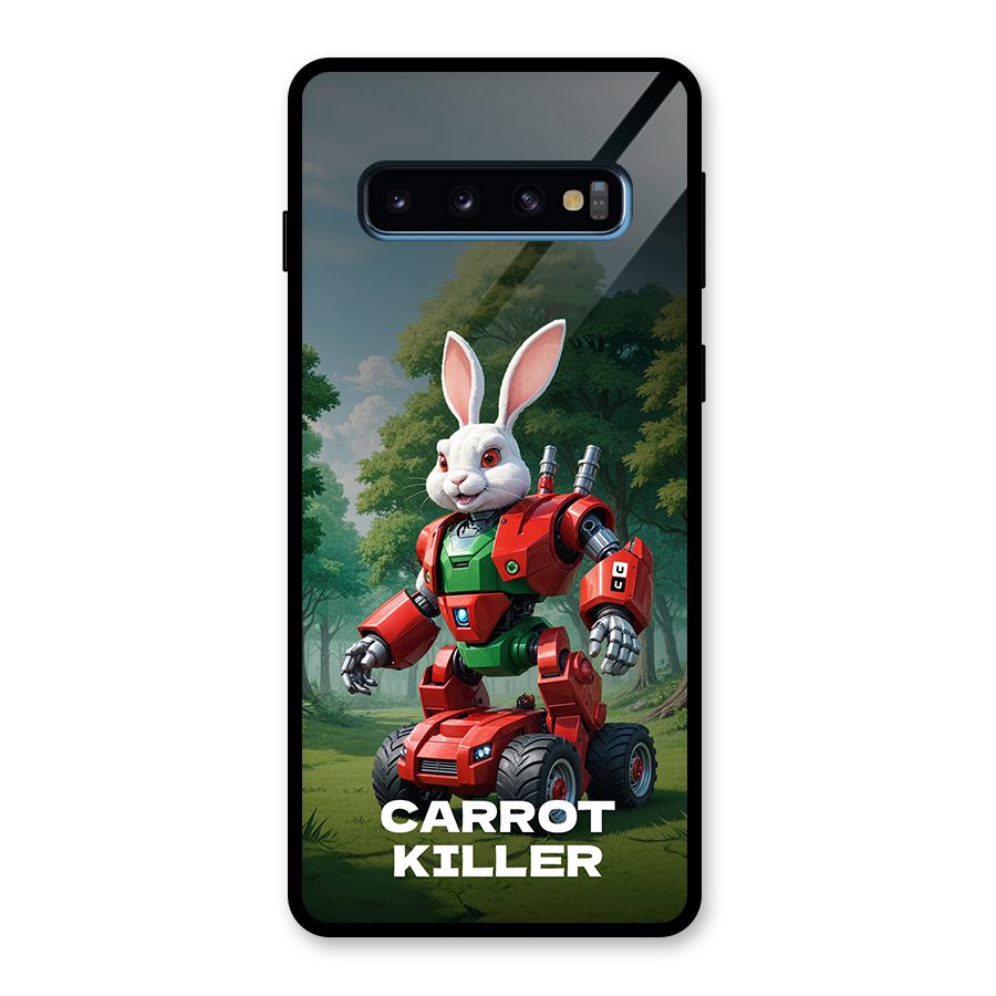 Carrot Killer Glass Back Case for Galaxy S10
