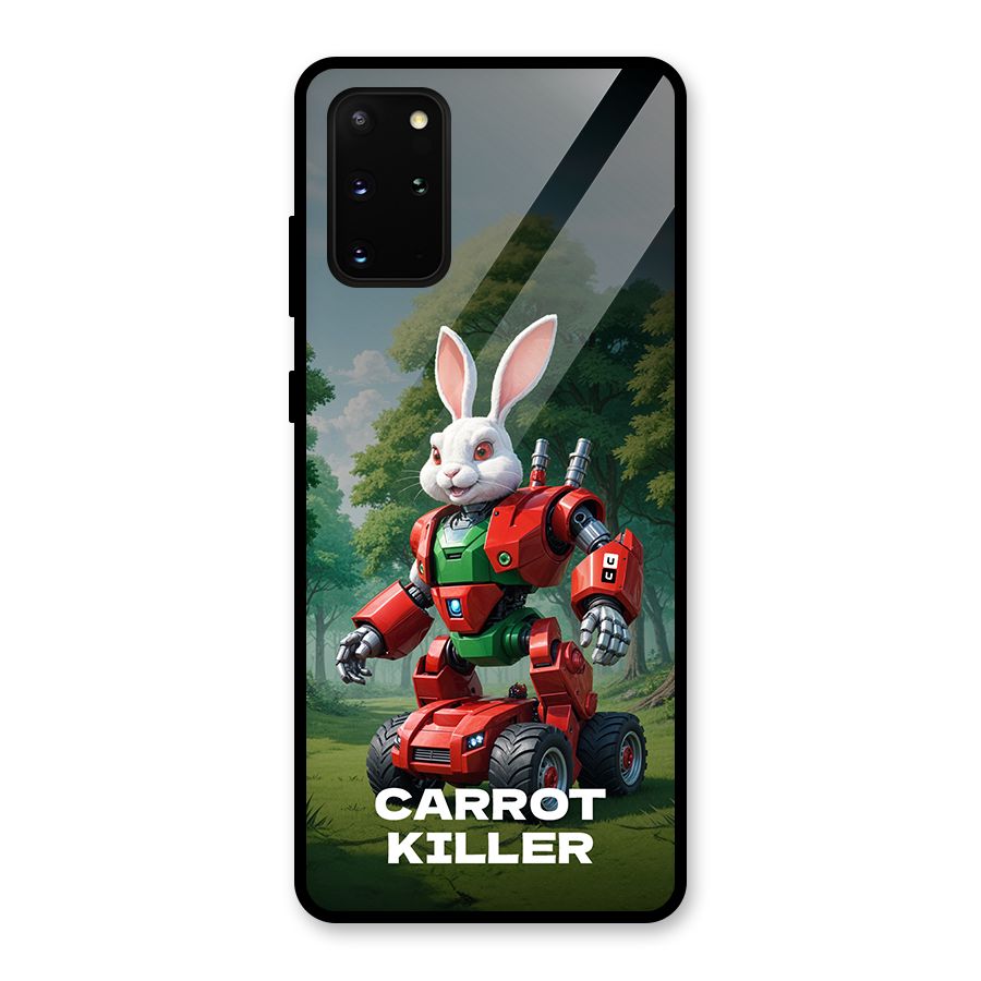Carrot Killer Glass Back Case for Galaxy S20 Plus
