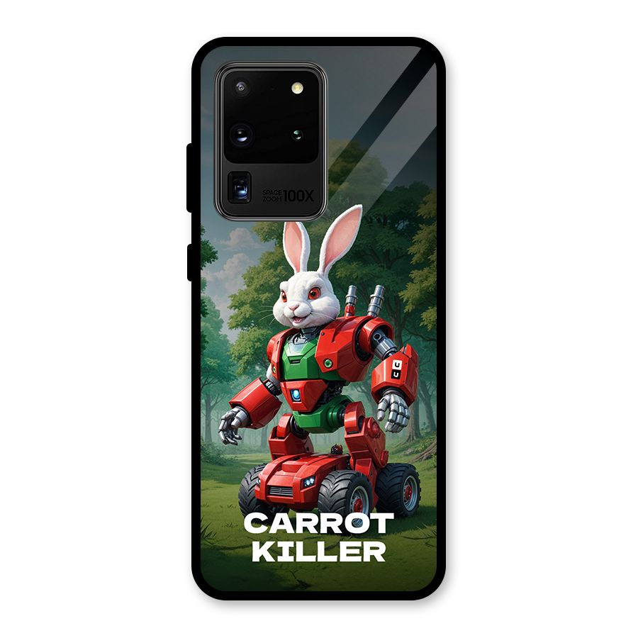 Carrot Killer Glass Back Case for Galaxy S20 Ultra