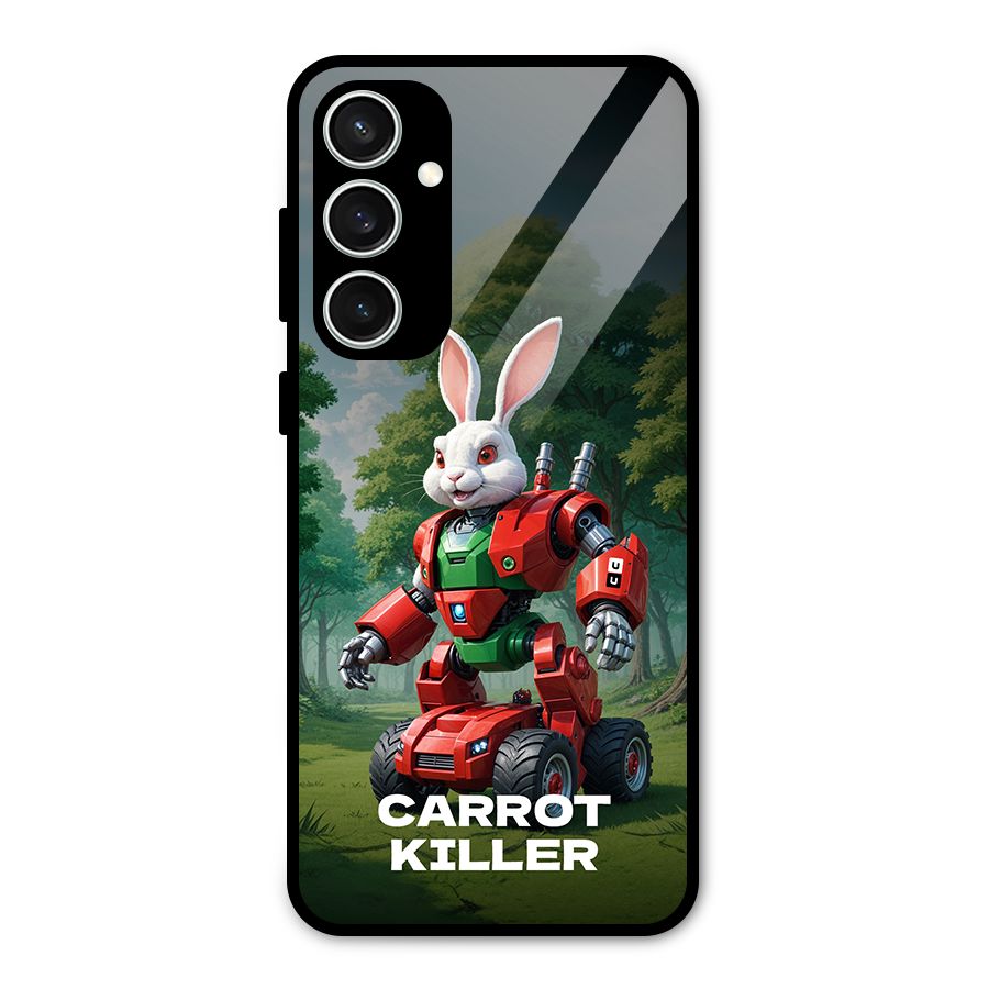 Carrot Killer Glass Back Case for Galaxy S23 FE