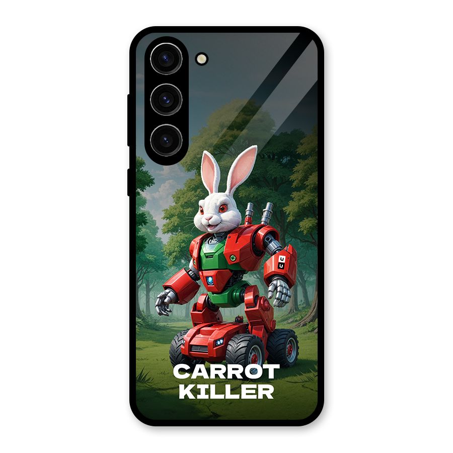 Carrot Killer Glass Back Case for Galaxy S23 Plus