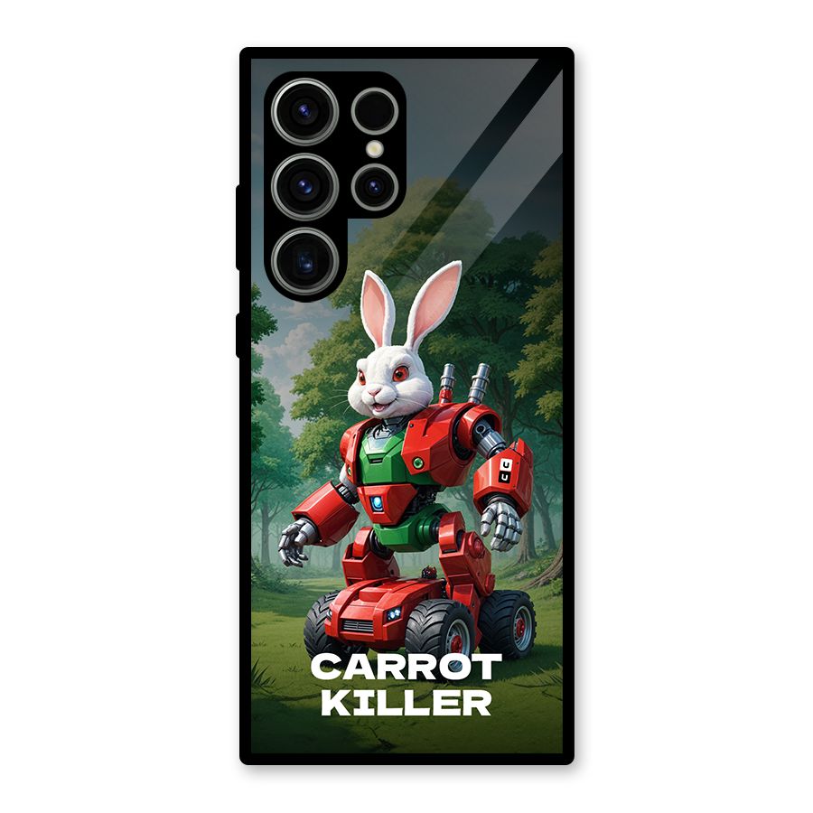 Carrot Killer Glass Back Case for Galaxy S23 Ultra