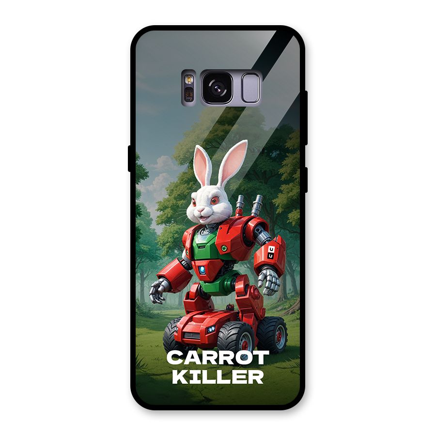 Carrot Killer Glass Back Case for Galaxy S8