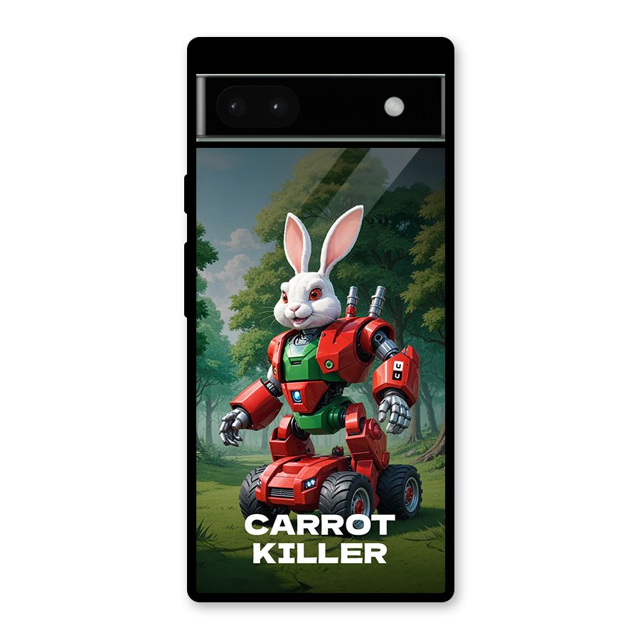 Carrot Killer Glass Back Case for Google Pixel 6a